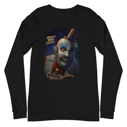 Rob Zombie Rob Zombie - Captain Spaulding Long Sleeve T-Shirt