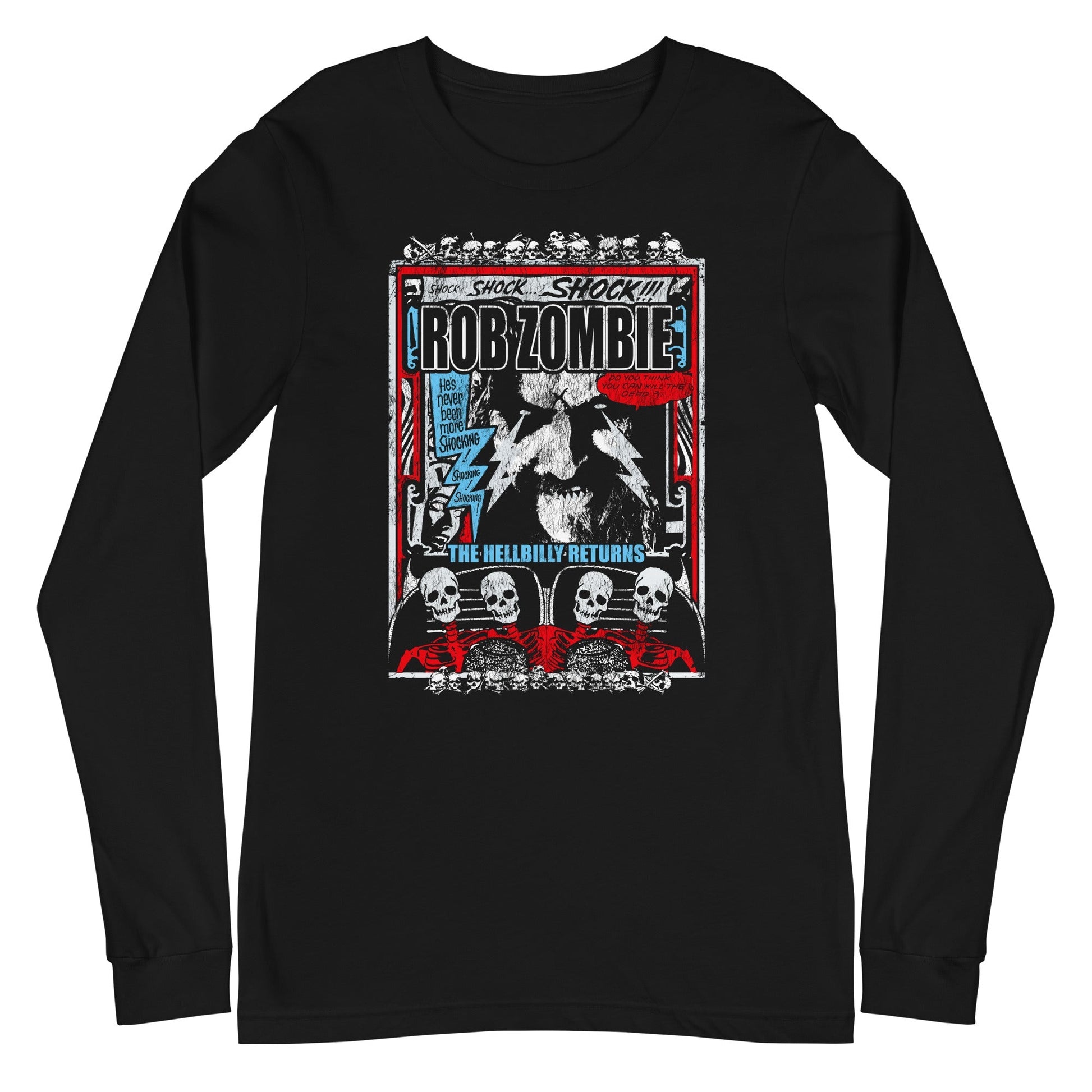 Rob Zombie Rob Zombie - Comic Book Long Sleeve T-Shirt