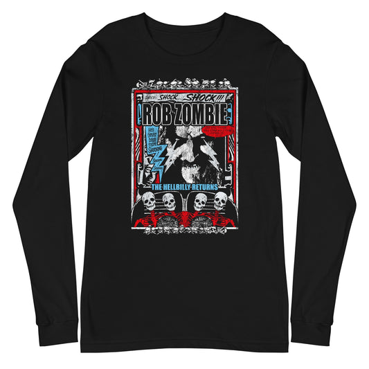 Rob Zombie Rob Zombie - Comic Book Long Sleeve T-Shirt
