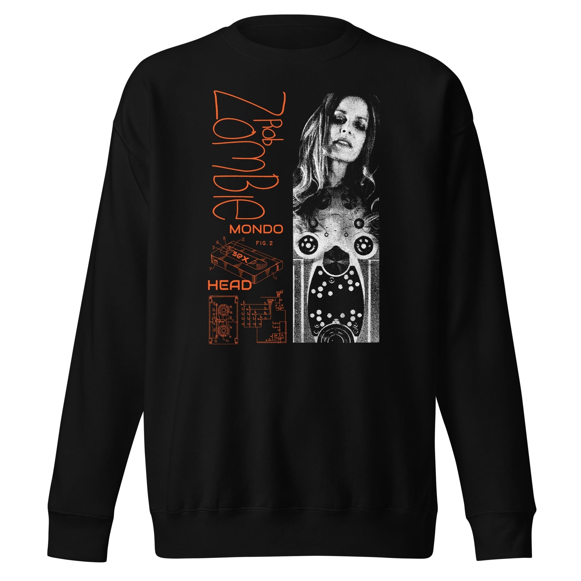 Rob Zombie Rob Zombie - Mondo Head Sweatshirt