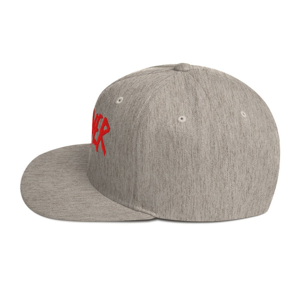 Slayer Slayer - Embroidered Logo Snapback Hat