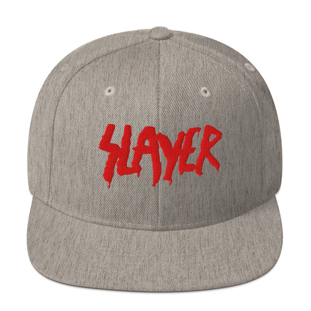 Slayer Slayer - Embroidered Logo Snapback Hat