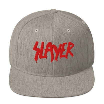 Slayer Slayer - Embroidered Logo Snapback Hat