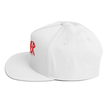 Slayer Slayer - Logo Flat Brim Trucker Hat