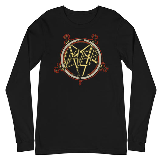 Slayer Slayer - Pentagram Logo Long Sleeve T-Shirt