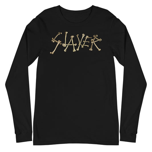 Slayer Slayer - Bone Logo Long Sleeve T-Shirt
