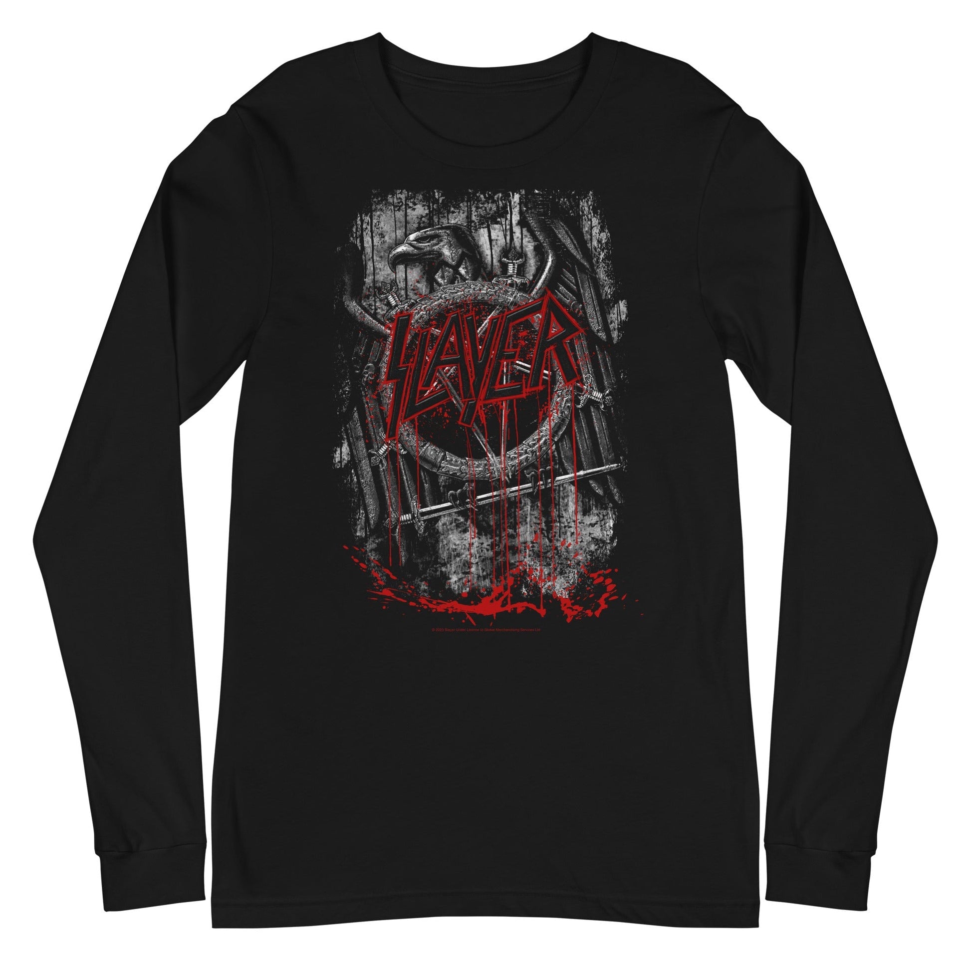 Slayer Slayer - Eagle Logo Long Sleeve T-Shirt