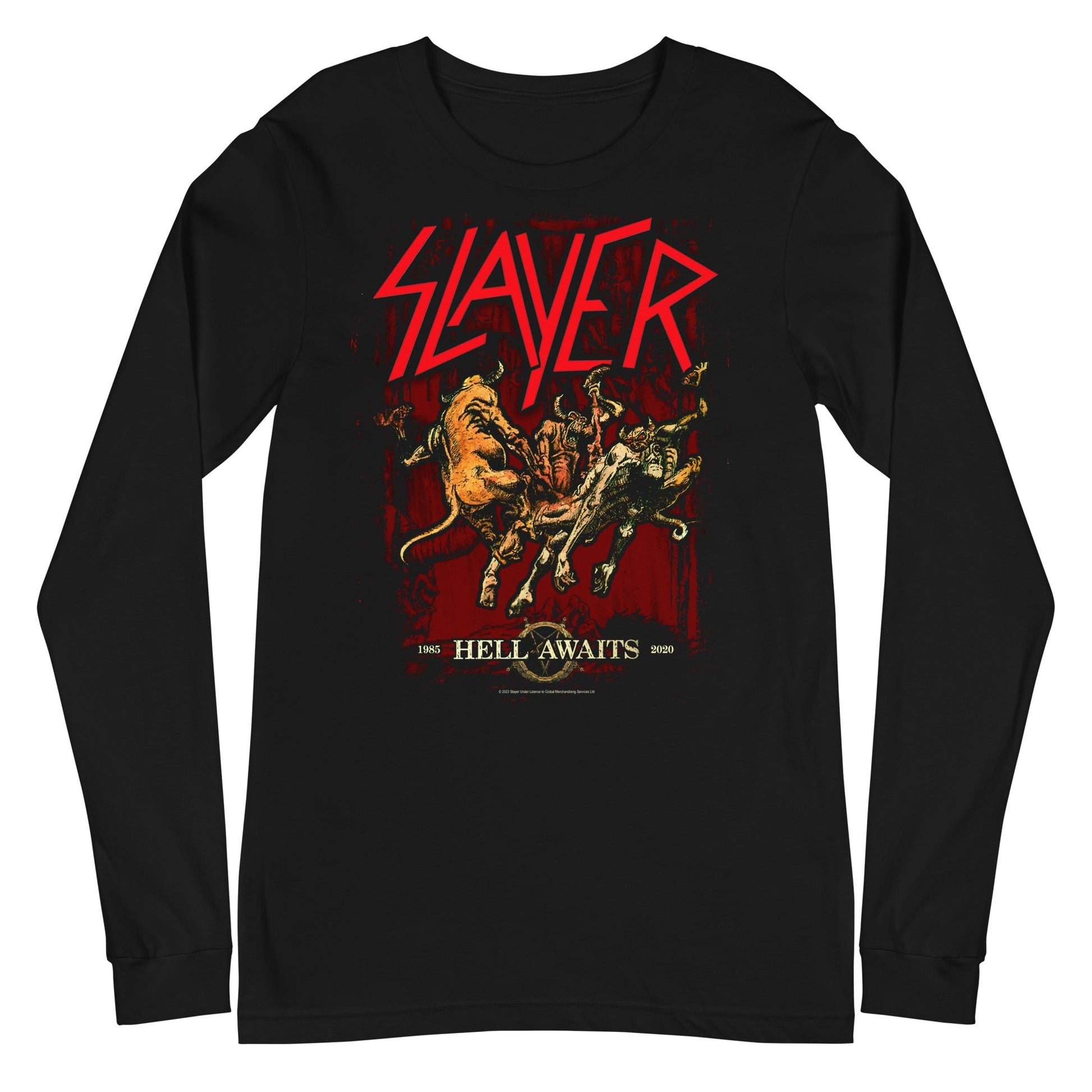 Slayer Slayer - Hell Awaits Long Sleeve T-Shirt
