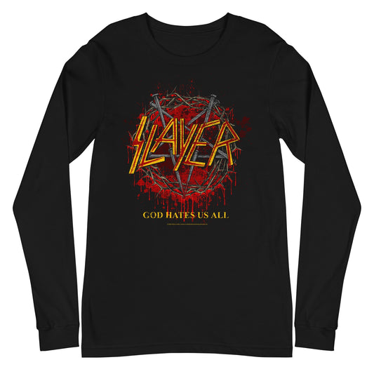 Slayer Slayer - God Hates Us All Long Sleeve T-Shirt