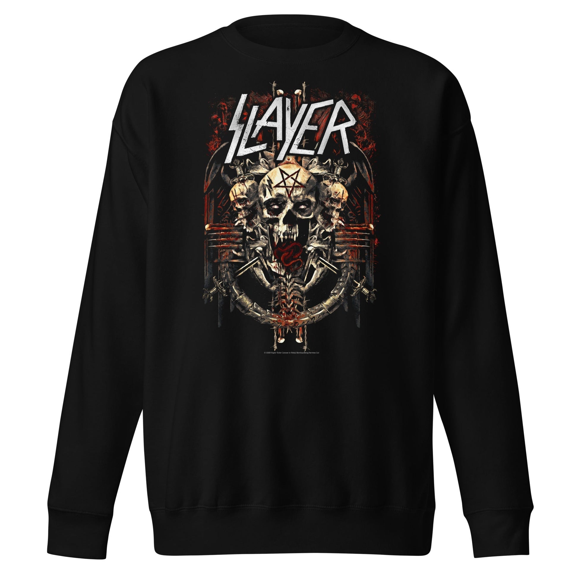 Slayer Slayer - Triple Skull Sweatshirt