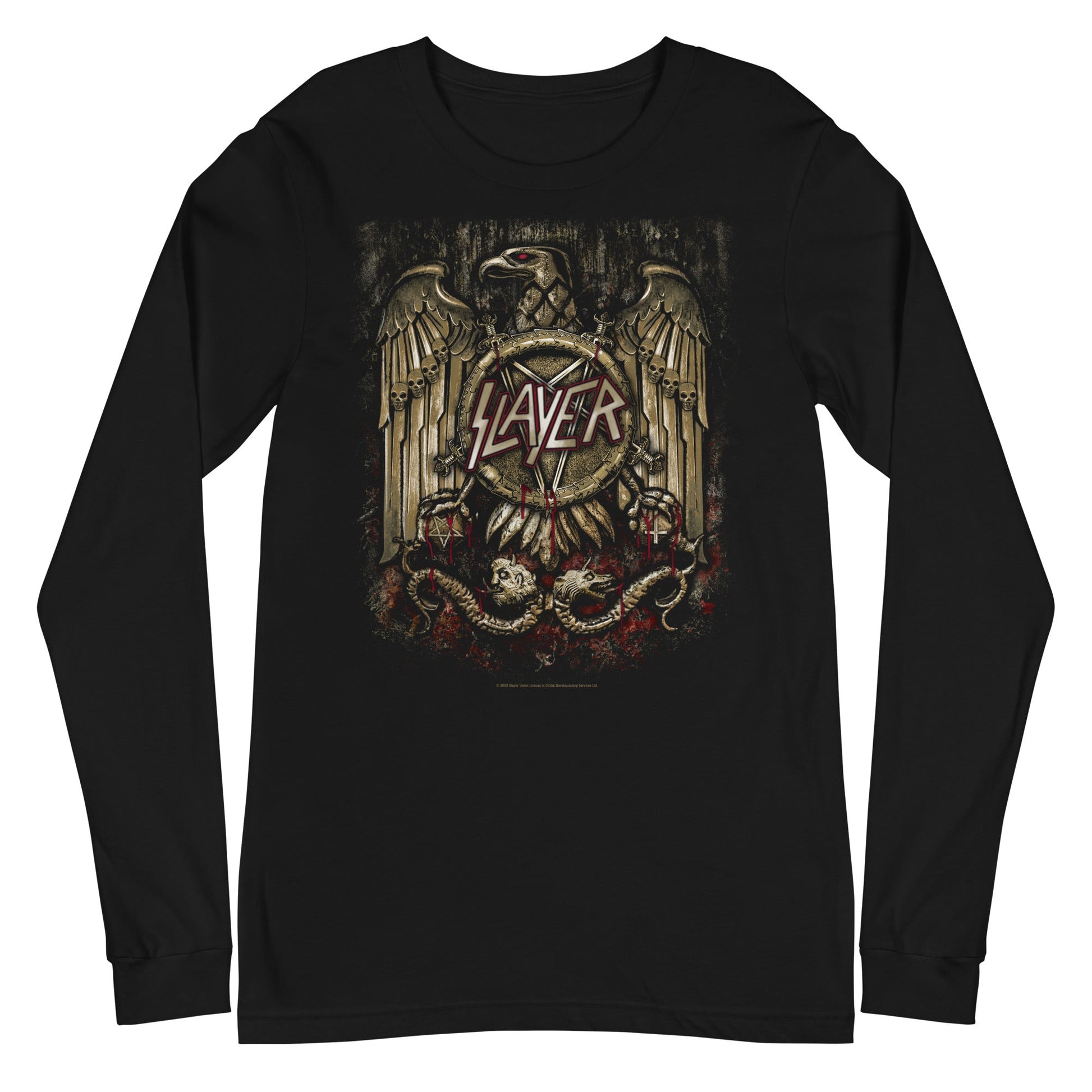 Slayer Slayer - Eagle Statue Long Sleeve T-Shirt