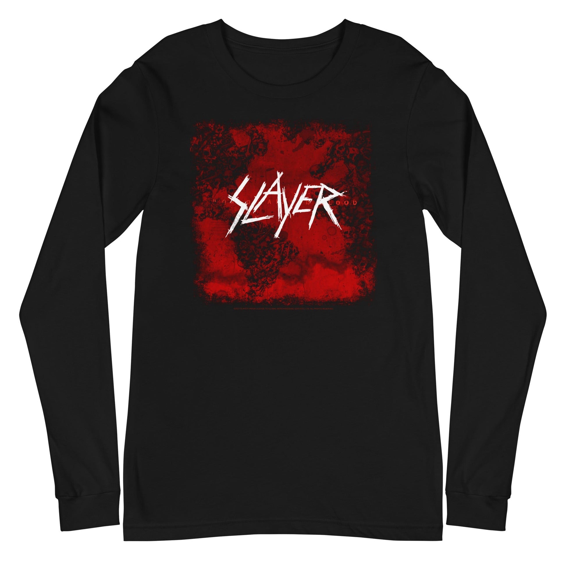 Slayer Slayer - Blood Logo Long Sleeve T-Shirt