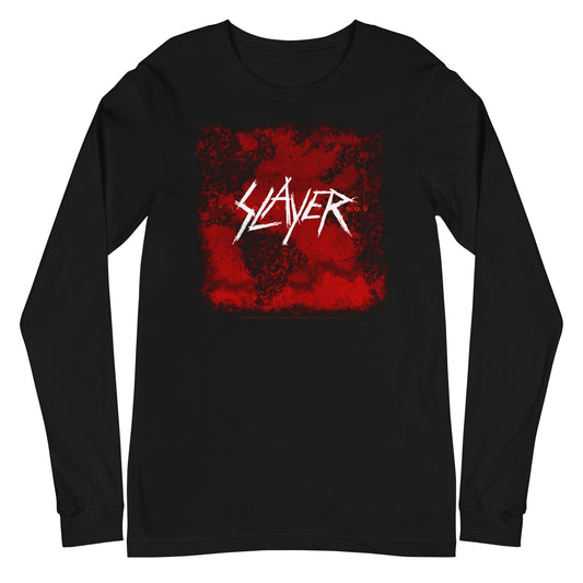 Slayer Slayer - Blood Logo Long Sleeve T-Shirt