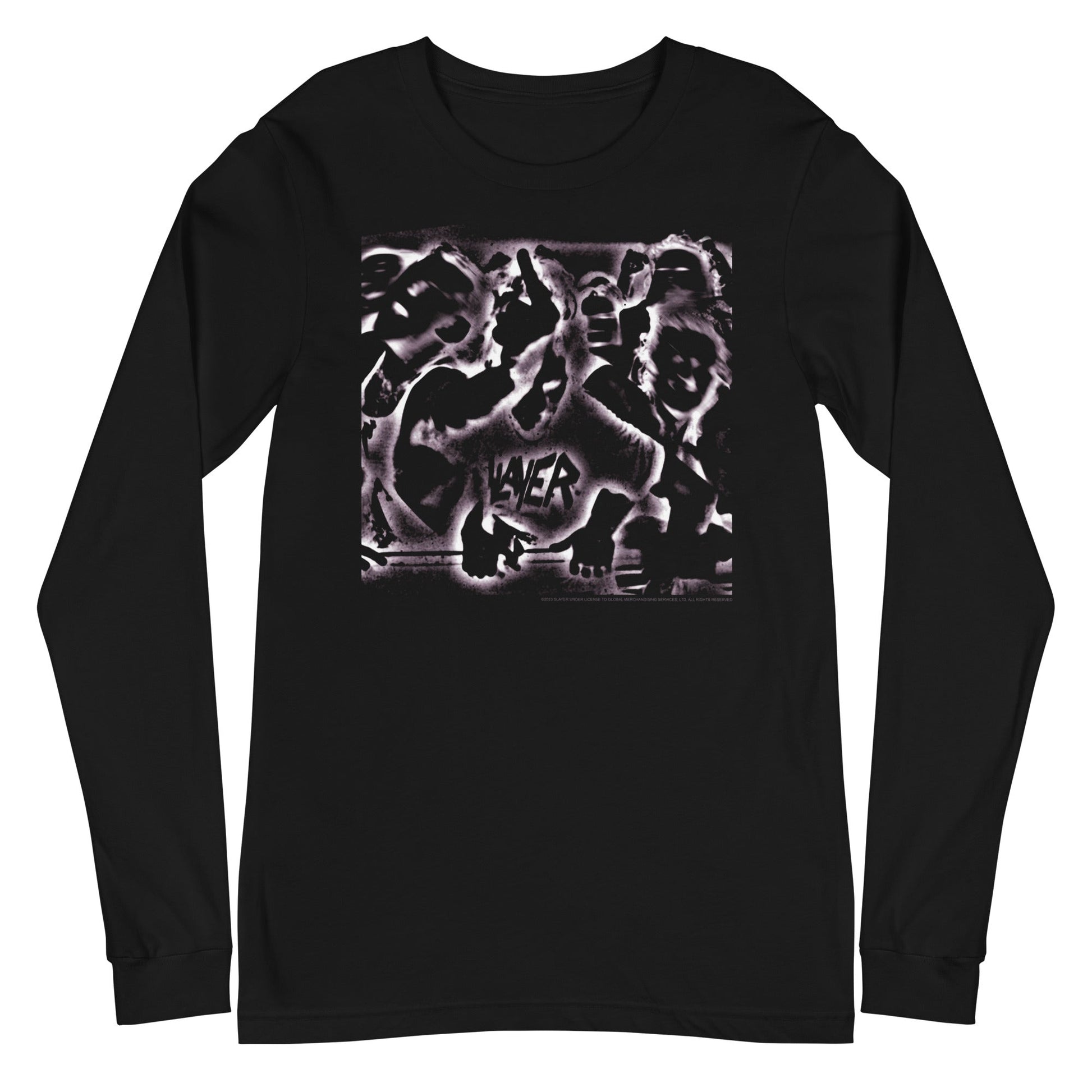 Slayer Slayer - Abstract Logo Long Sleeve T-Shirt