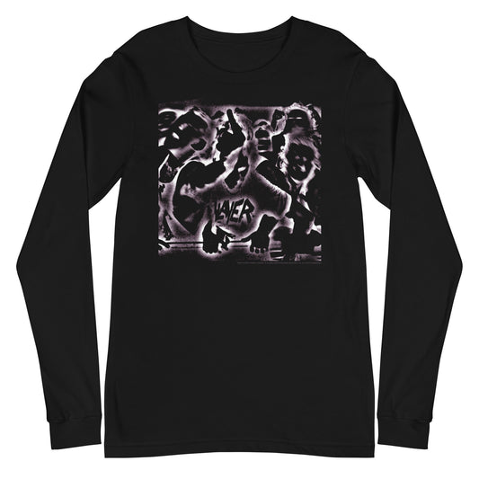 Slayer Slayer - Abstract Logo Long Sleeve T-Shirt