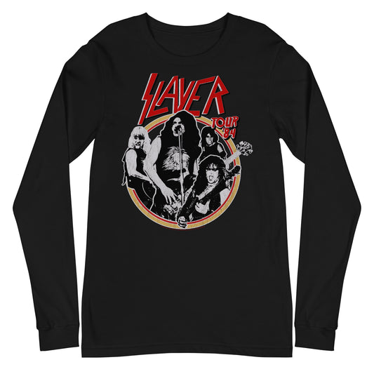 Slayer Slayer - Tour '84 Long Sleeve T-Shirt