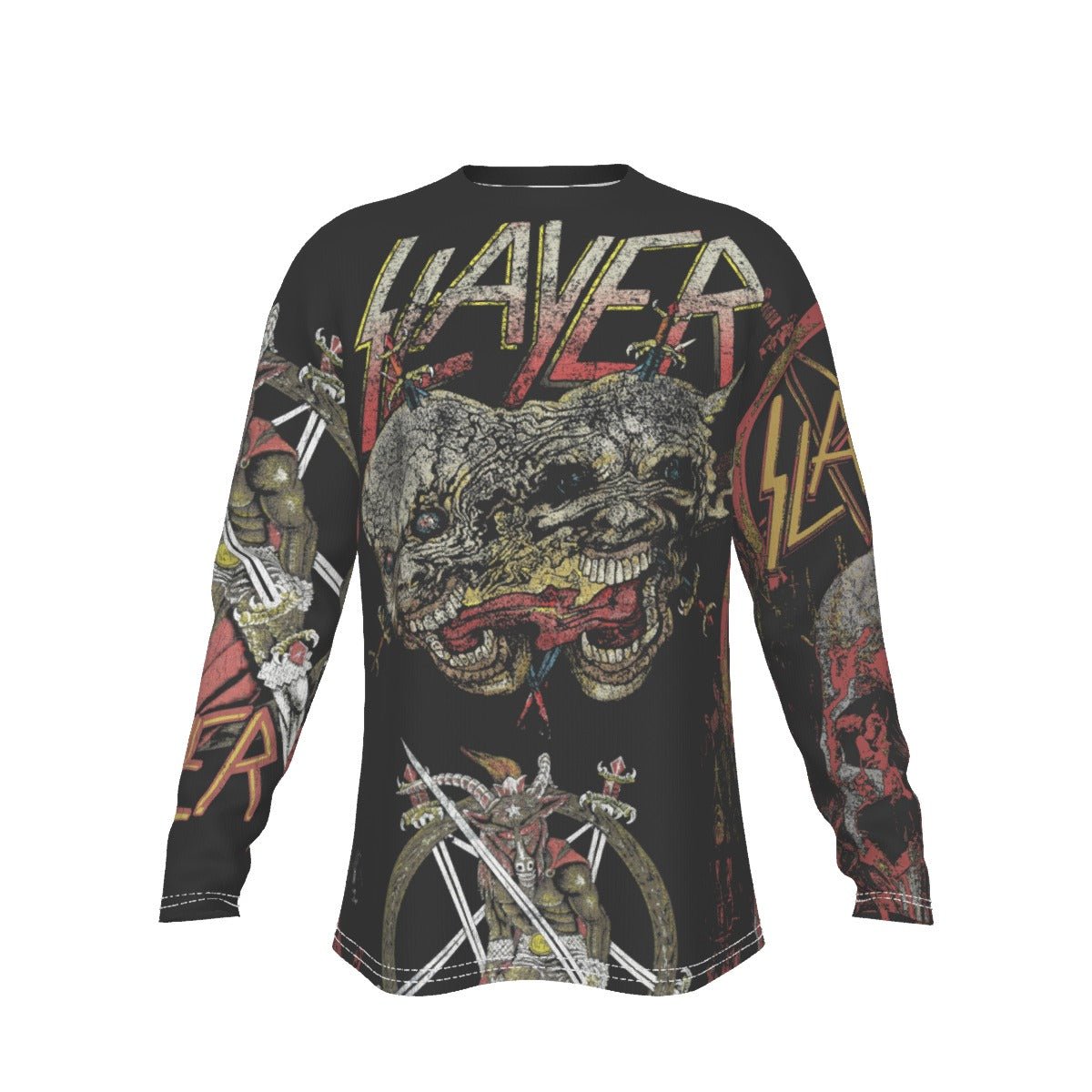 Slayer Slayer - All-Over Print Long Sleeve T-Shirt