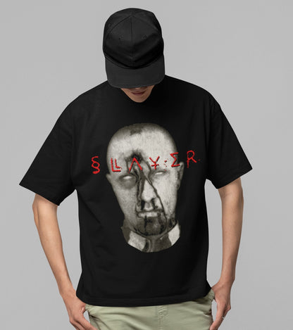 Slayer Slayer - Blank Eyes Jumbo Print T-Shirt