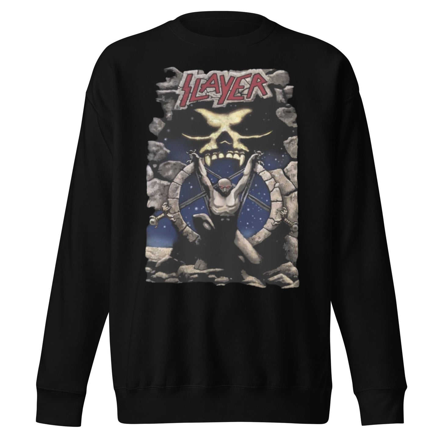 Slayer Slayer - Bow Down Jumbo Print Sweatshirt