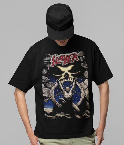 Slayer Slayer - Bow Down Jumbo Print T-Shirt