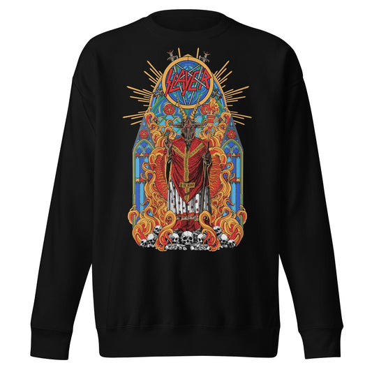 Slayer Slayer - Chapel Jumbo Print Sweatshirt