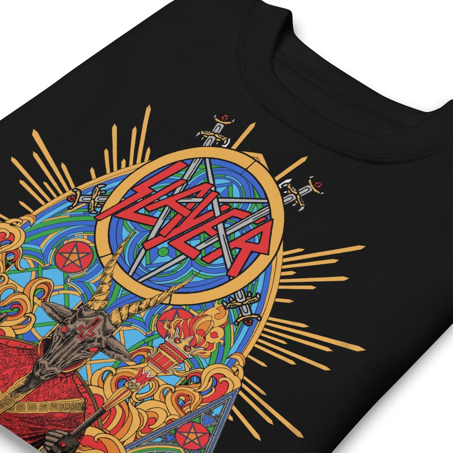 Slayer Slayer - Chapel Jumbo Print Sweatshirt