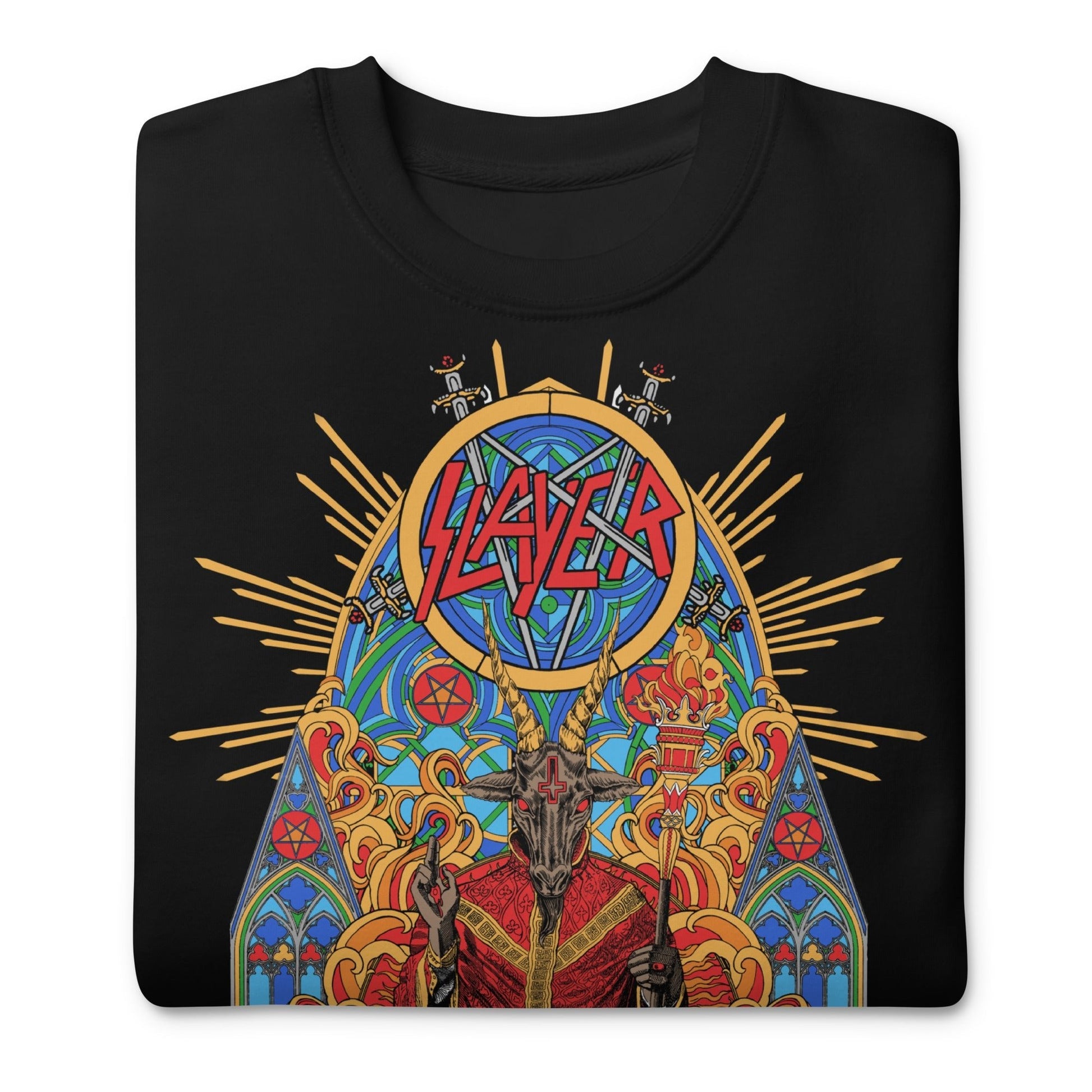 Slayer Slayer - Chapel Jumbo Print Sweatshirt