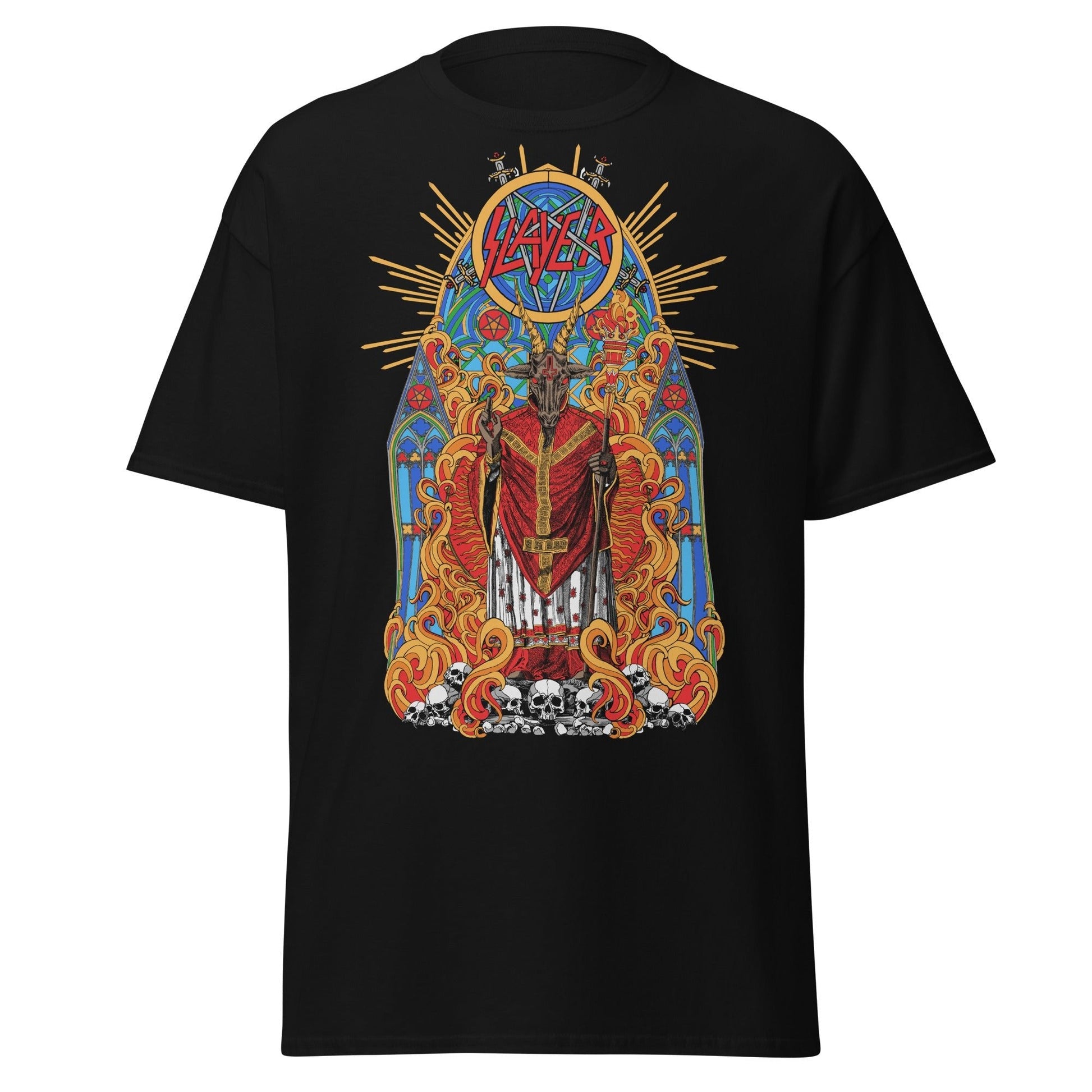 Slayer Slayer - Chapel Jumbo Print T-Shirt