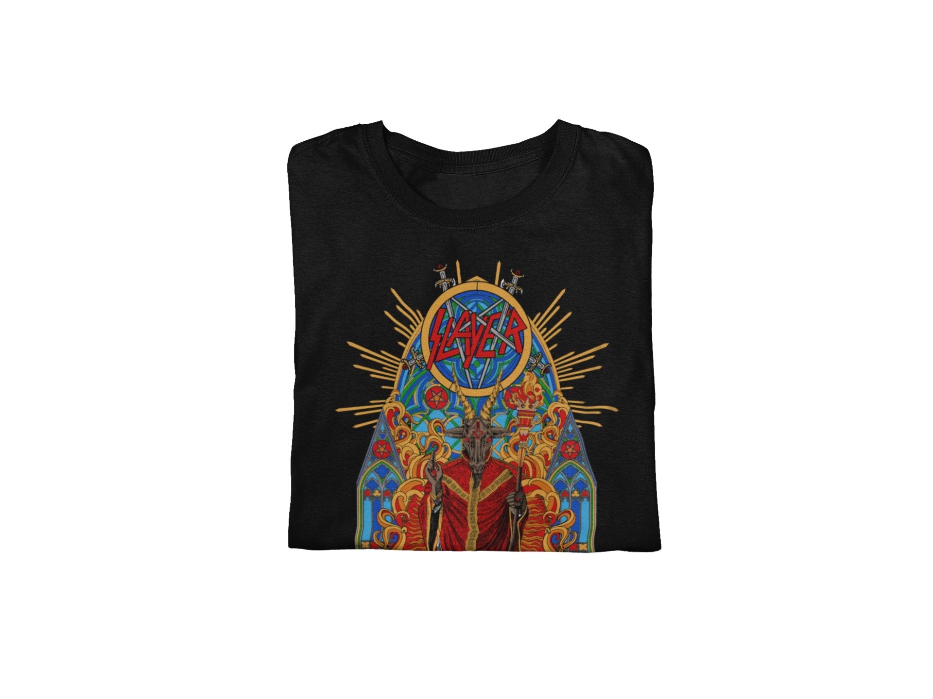 Slayer Slayer - Chapel Jumbo Print T-Shirt
