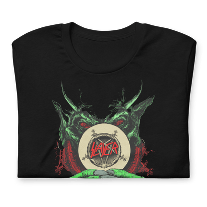 Slayer Slayer - Demon Hands Vintage Jumbo Print T-Shirt
