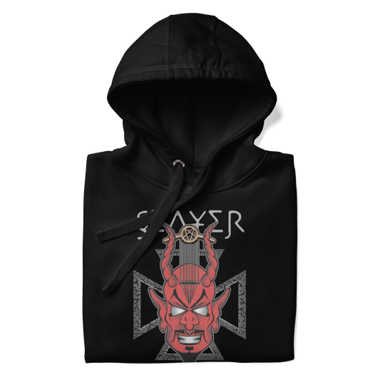 Slayer Slayer - Devil's Horns Vintage Hoodie