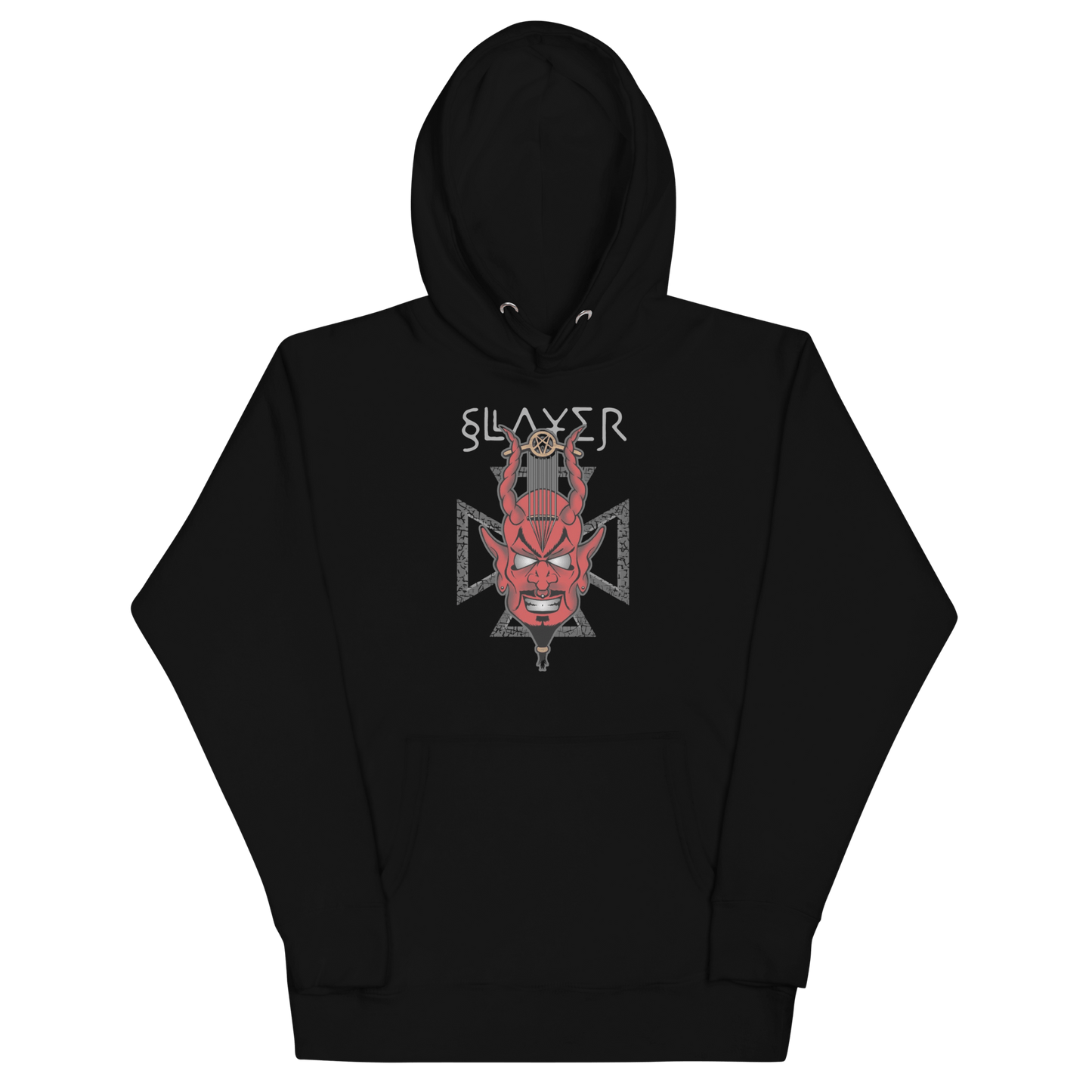 Slayer Slayer - Devil's Horns Vintage Hoodie