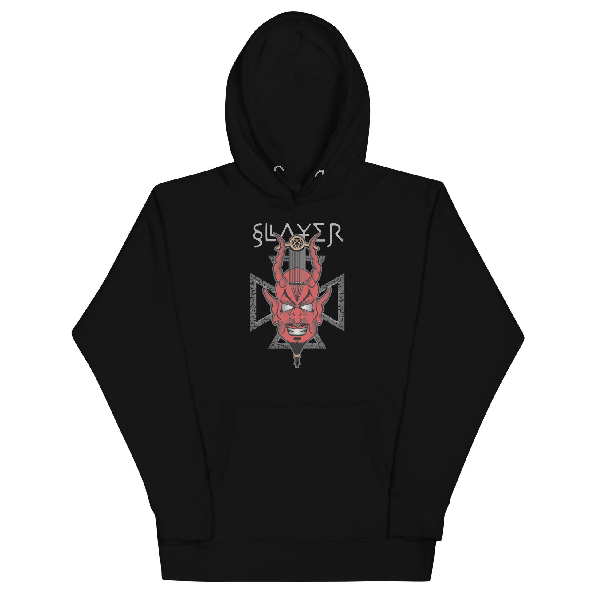 Slayer Slayer - Devil's Horns Vintage Hoodie