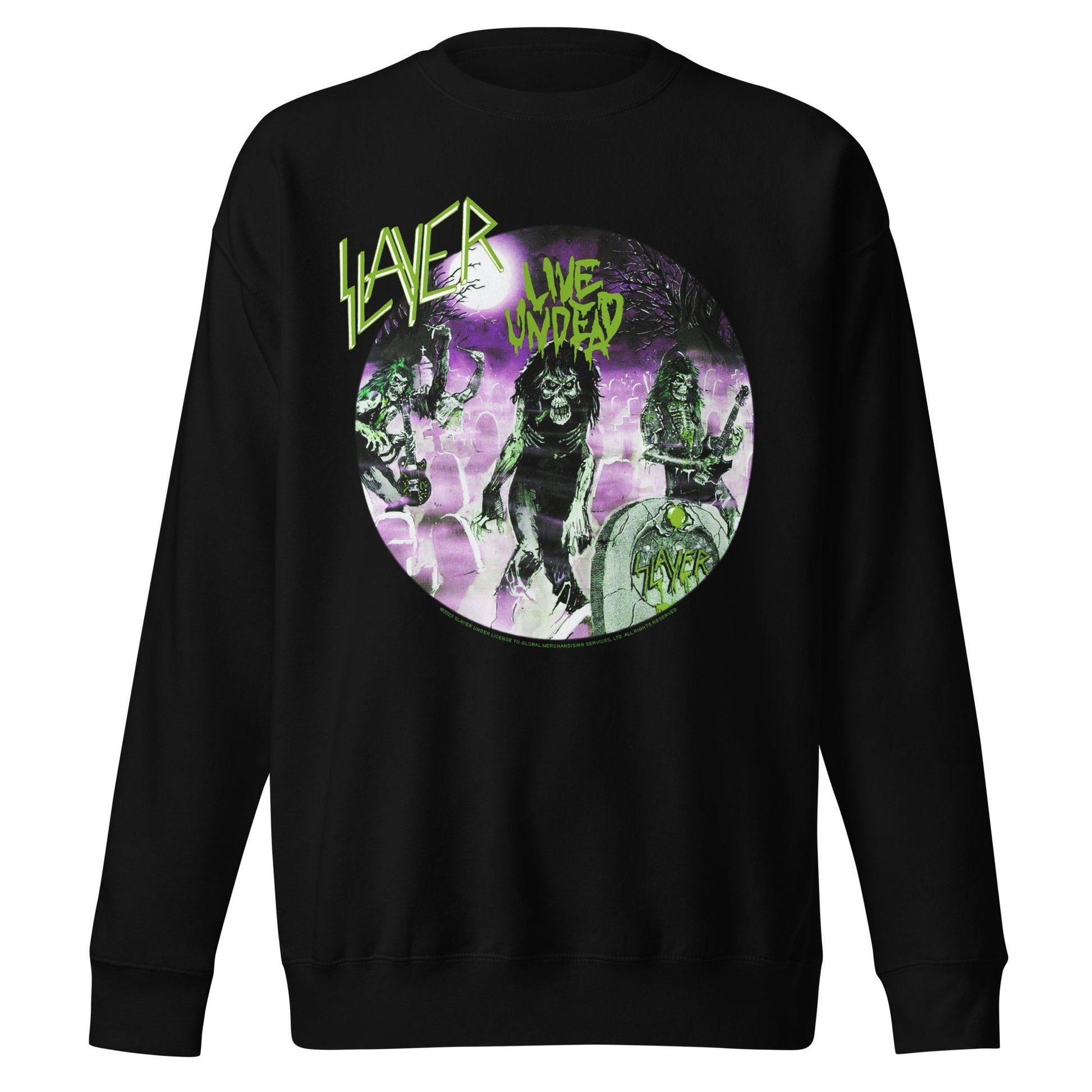 Slayer Slayer - Green Undead Jumbo Print Sweatshirt
