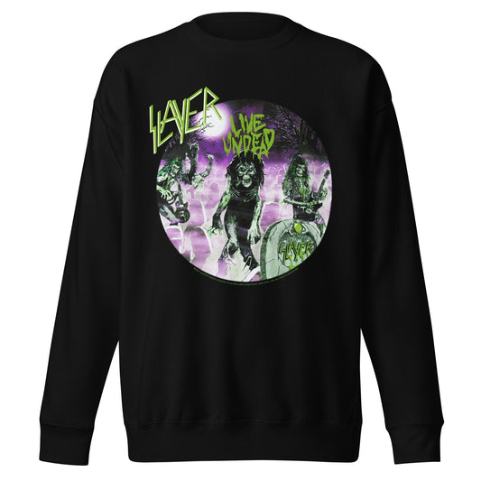 Slayer Slayer - Green Undead Jumbo Print Sweatshirt