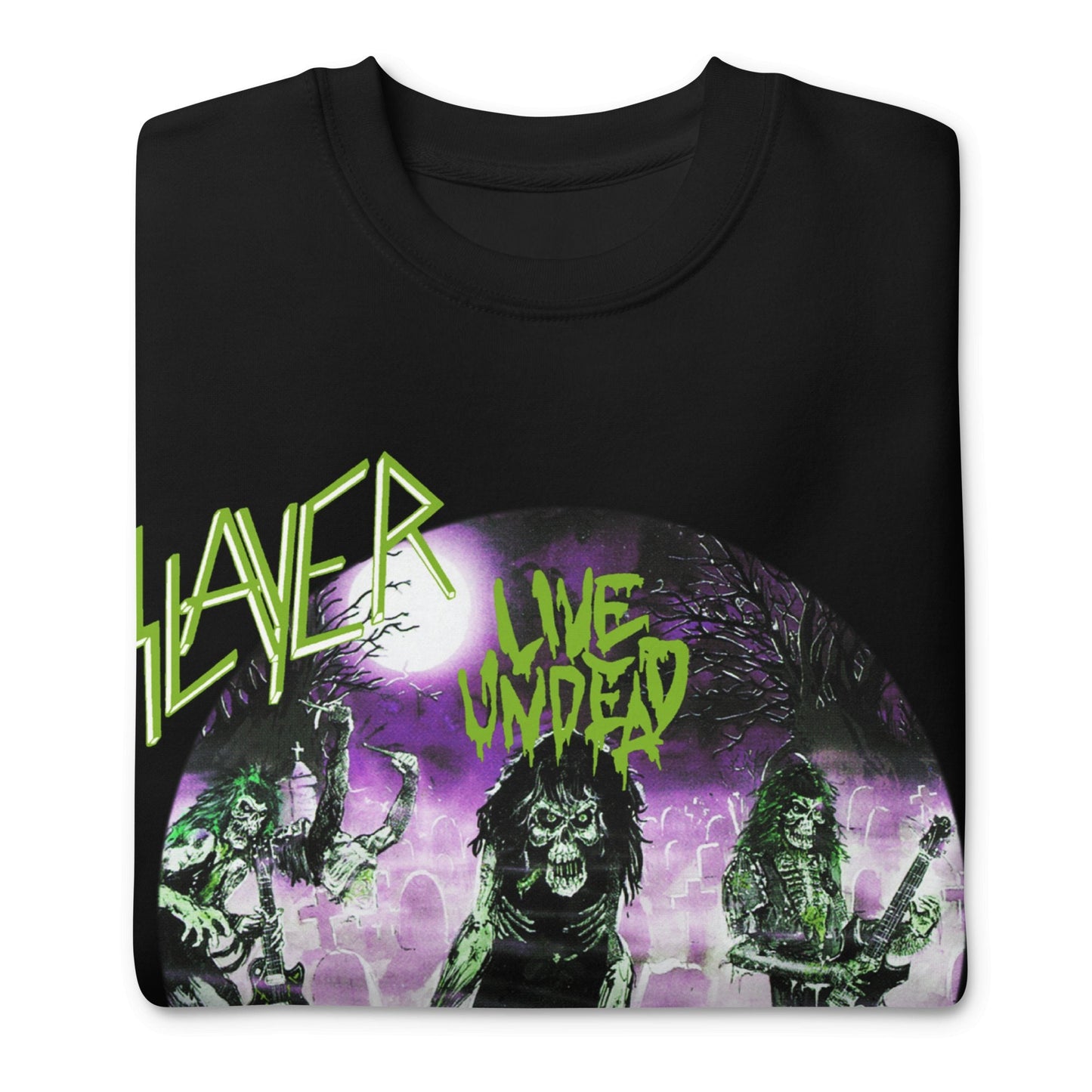 Slayer Slayer - Green Undead Jumbo Print Sweatshirt