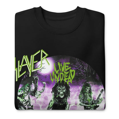 Slayer Slayer - Green Undead Jumbo Print Sweatshirt