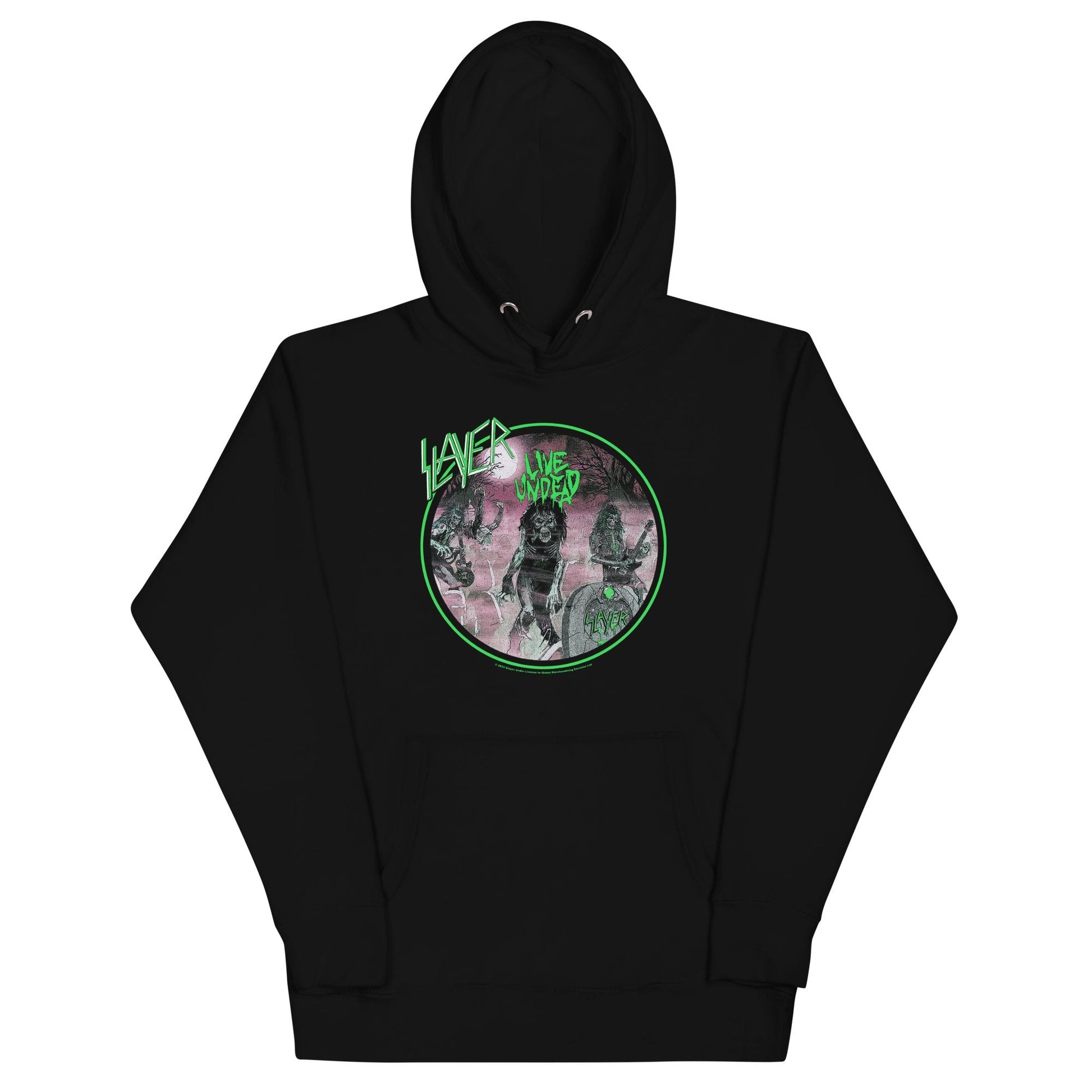 Slayer Slayer - Neon Green Undead Classic Hoodie