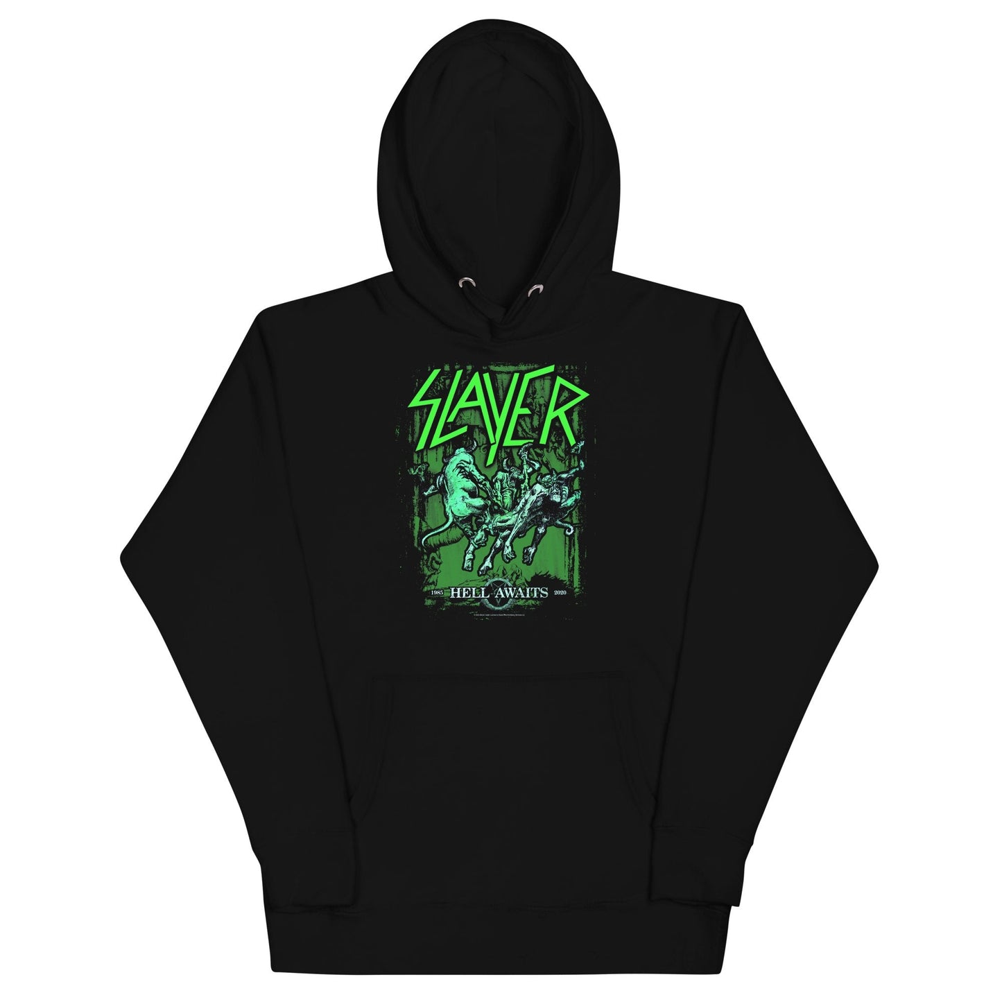 Slayer Slayer - Neon Hell Awaits Classic Hoodie