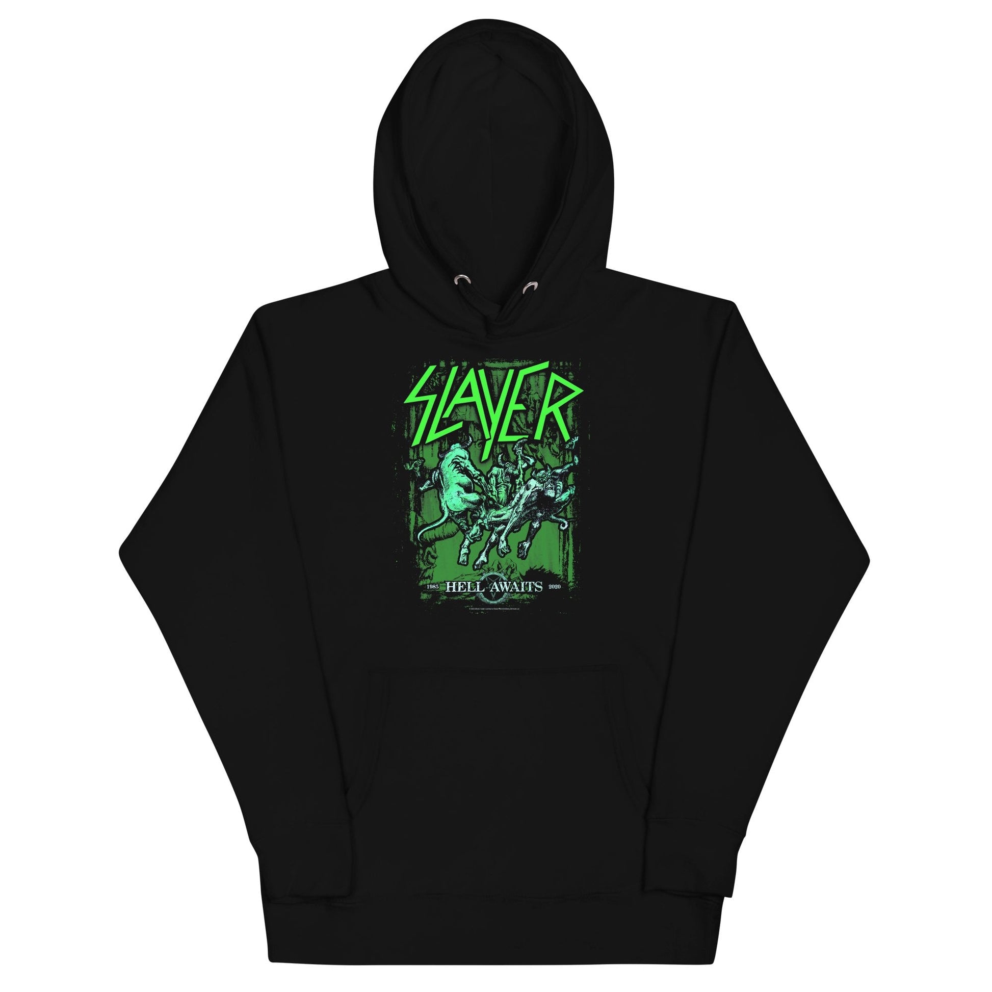 Slayer Slayer - Neon Hell Awaits Classic Hoodie