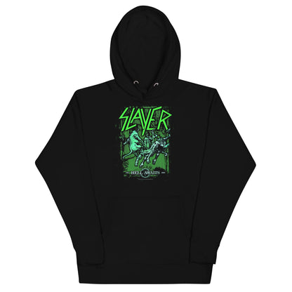 Slayer Slayer - Neon Hell Awaits Classic Hoodie