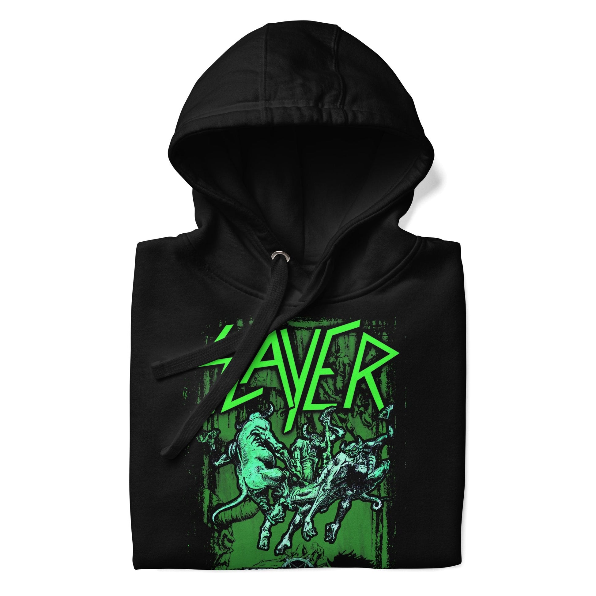 Slayer Slayer - Neon Hell Awaits Classic Hoodie