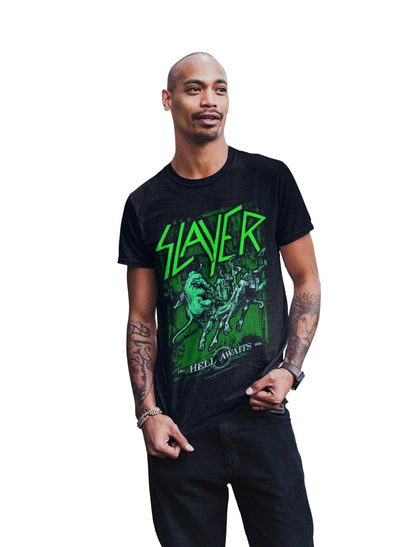 Slayer Slayer - Neon Hell Awaits T-Shirt