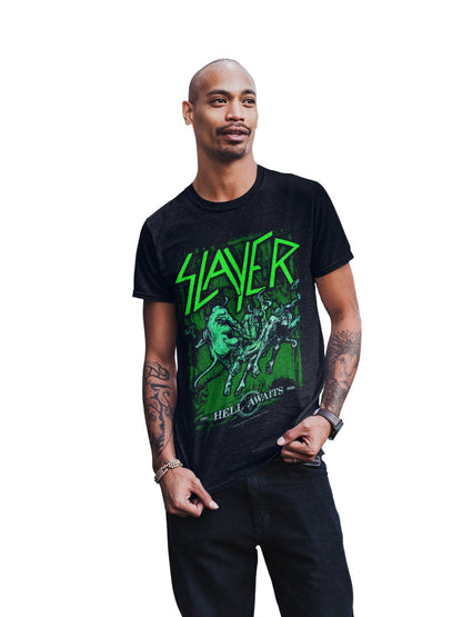 Slayer Slayer - Neon Hell Awaits T-Shirt
