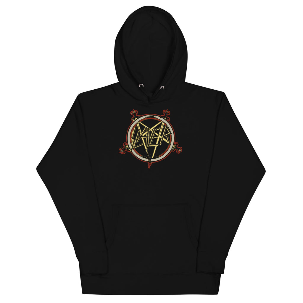 Slayer - Pentagram Logo Hoodie WS SLAY1017H | Rockabilia Merch Store
