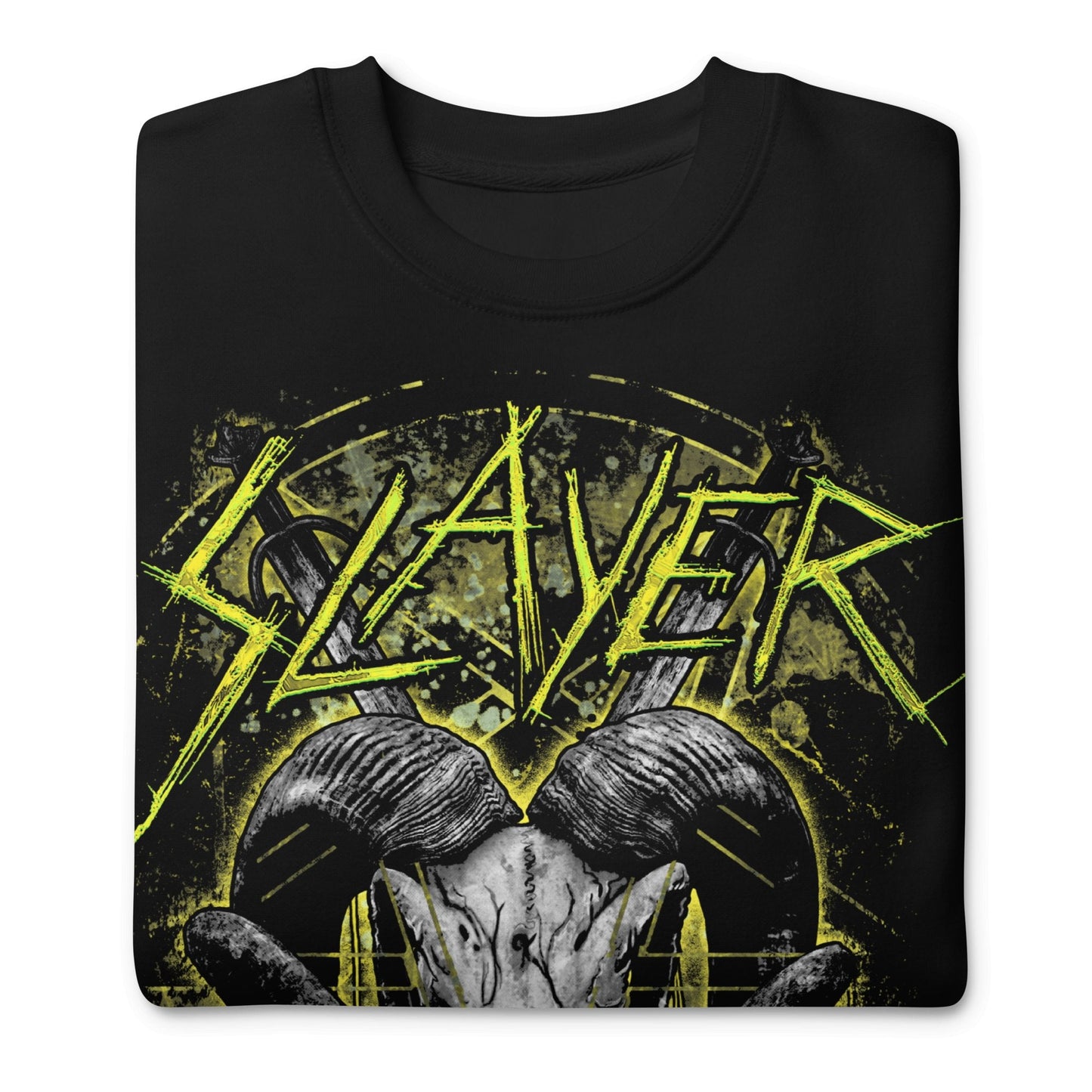 Slayer Slayer - Ram Horns Jumbo Print Sweatshirt