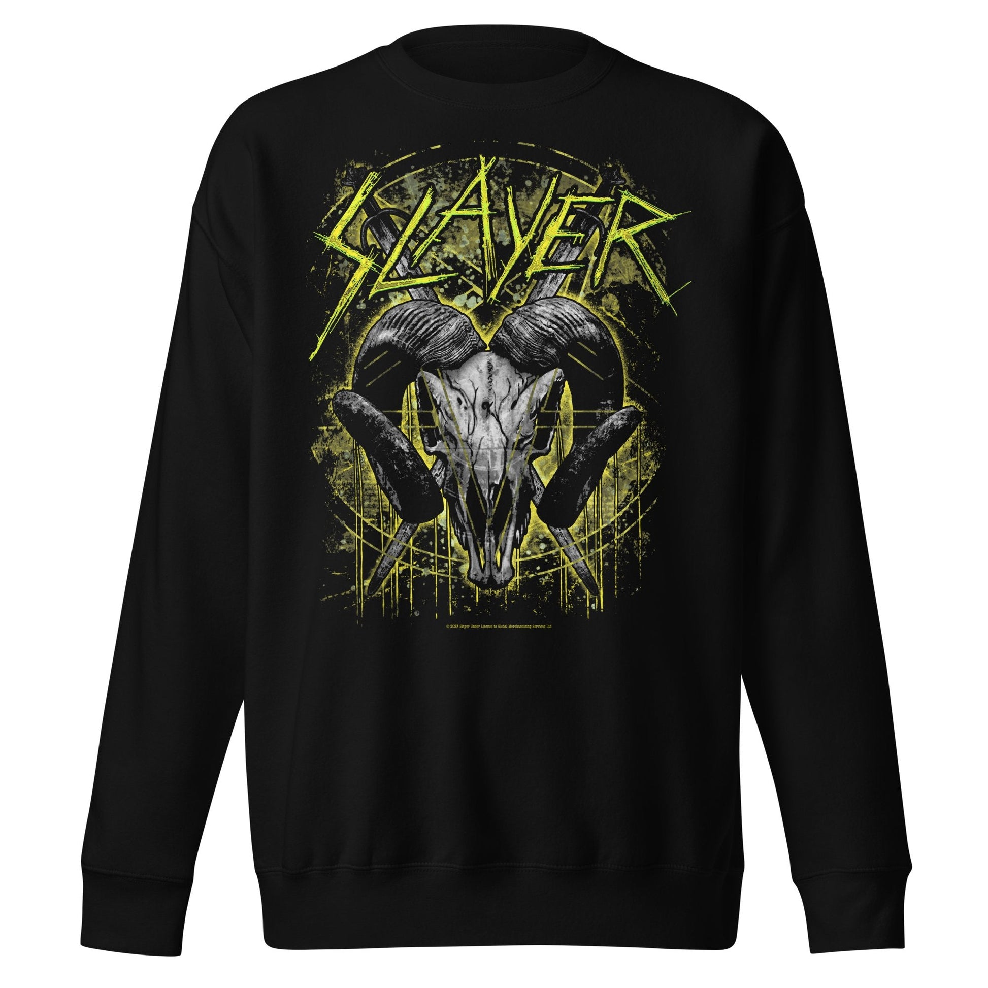 Slayer Slayer - Ram Horns Jumbo Print Sweatshirt