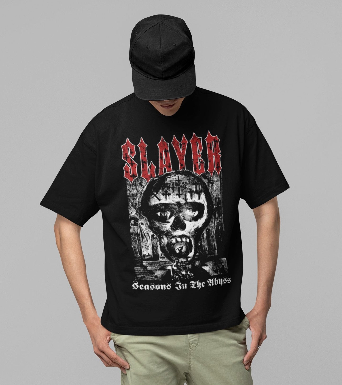 Slayer Slayer - Seasons in the Abyss Jumbo Print T-Shirt