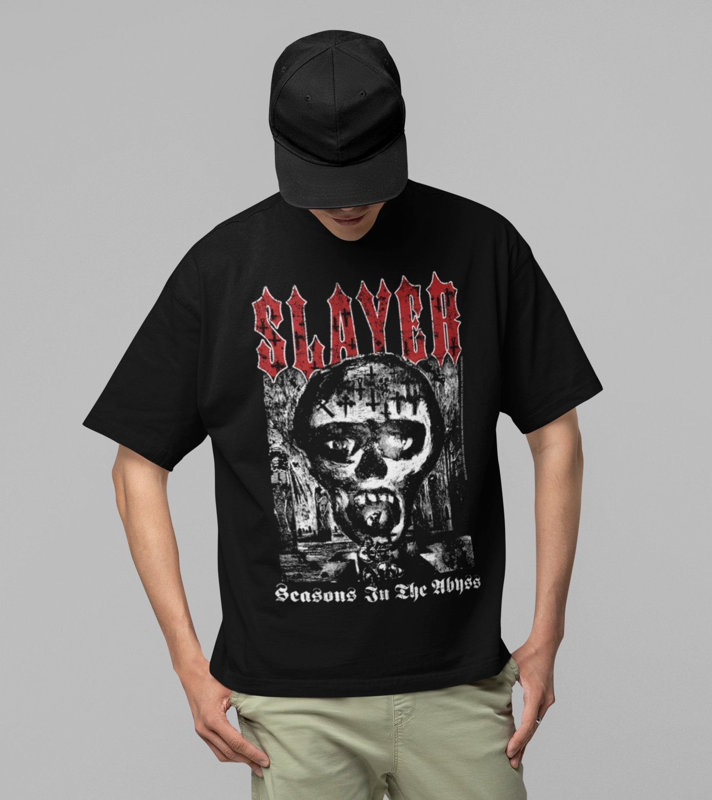 Slayer Slayer - Seasons in the Abyss Jumbo Print T-Shirt
