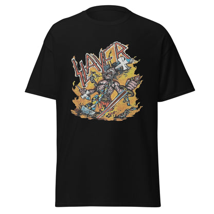 Slayer Slayer - Slain By The Sword Jumbo Print T-Shirt